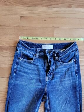 BKE Women's Boot Cut Jeans in Blue Denim